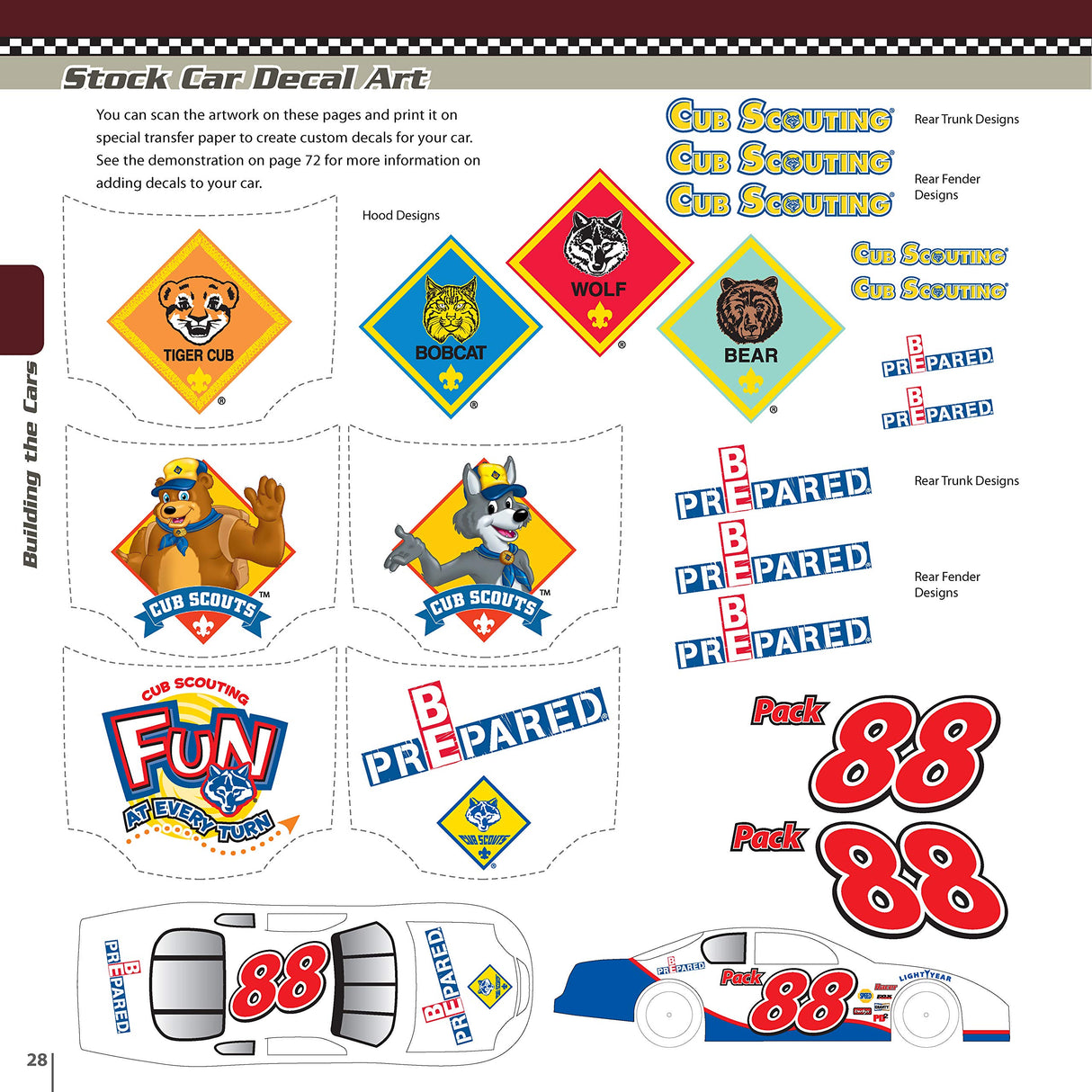 Pinewood Derby Designs & Patterns: The Ultimate Guide to Creating the Coolest Car (Fox Chapel Publishing) 34 Patterns, plus Expert Tips & Techniques Design Originals