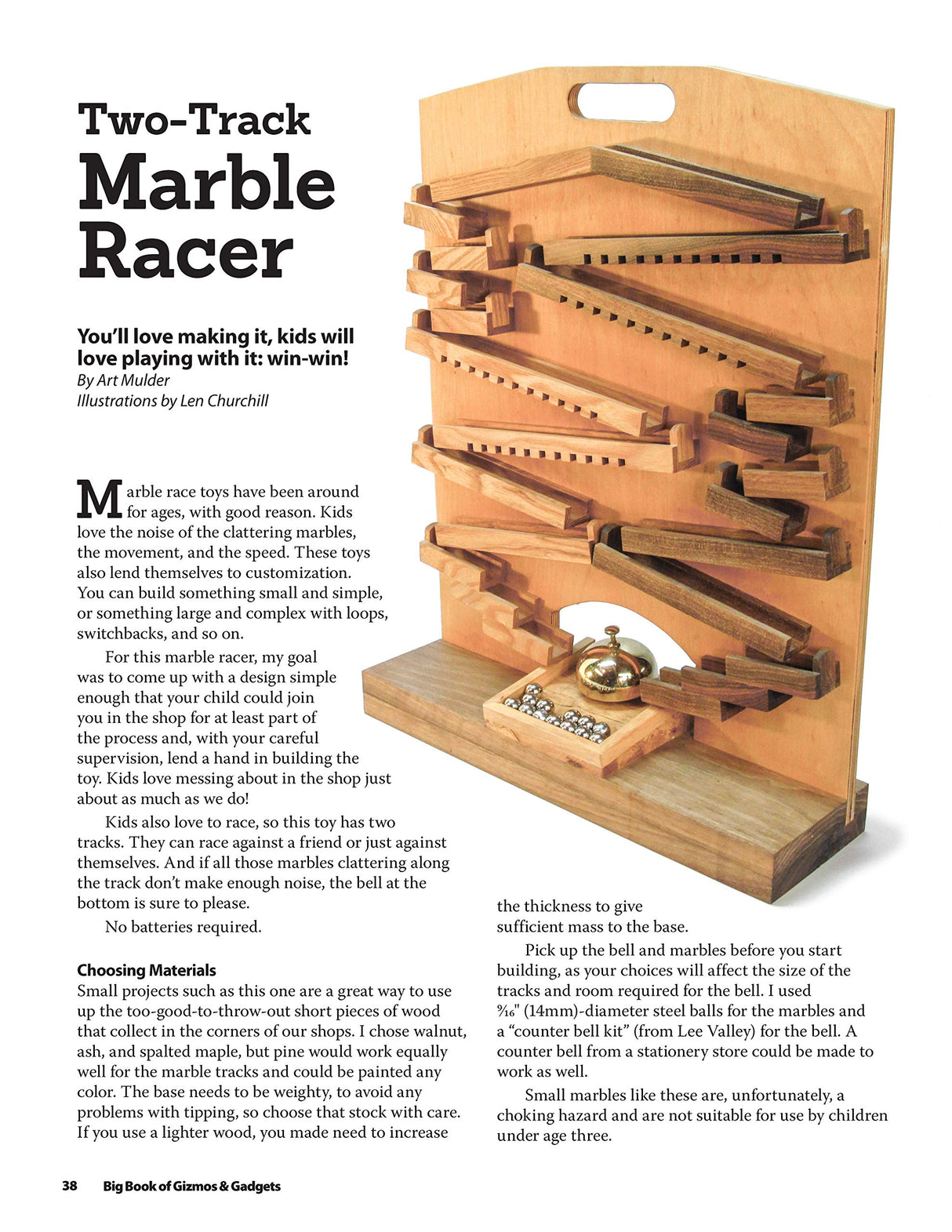 Big Book of Gizmos & Gadgets: Expert Advice and 15 All-Time Favorite Projects and Patterns (Fox Chapel Publishing) Step-by-Step Wooden Mechanical Fox Chapel Publishing