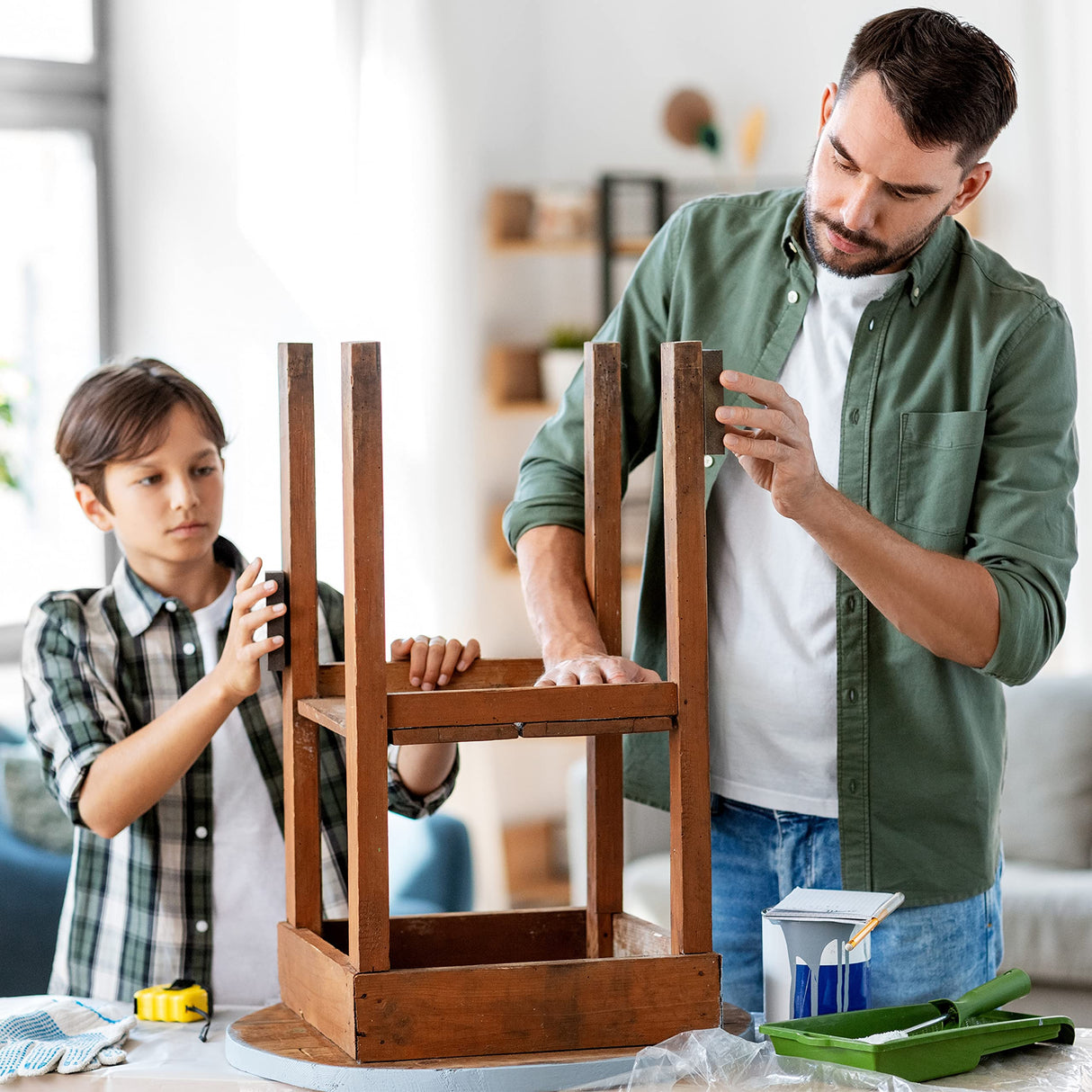 Bates- Sanding Sponge, 4 Pack, 60/80/120/220 Grit Assortment, Washable and Reusable, Sanding Block, Sandpaper Block, Sanding Blocks for Wood, Sanding Bates Choice Pro