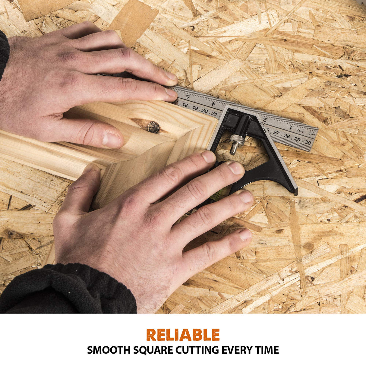 Evolution Power Tools R210CMS Compound Miter Saw, 8-1/4" Multi-Material Cutting TCT Blade Included Cuts Wood Metal Plastic & More, 45° - 45° Degree Evolution