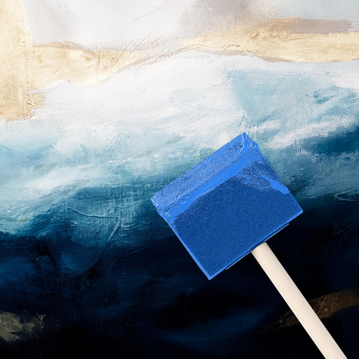 Bates- Foam Paint Brushes, 3 Inch, 24 Pack, Blue, Foam Brush, Sponge Brush, Sponge Brushes for Painting, Sponge Paint Brush, Foam Brushes for Bates Choice