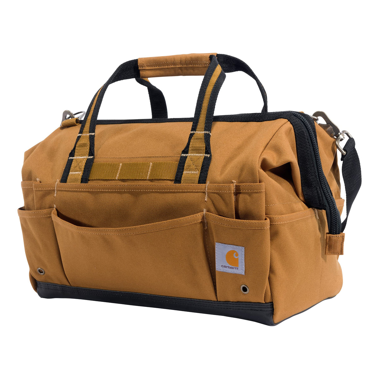 Carhartt 16" Thirty-Pocket Heavyweight Tool Bag Black One Size Carhartt