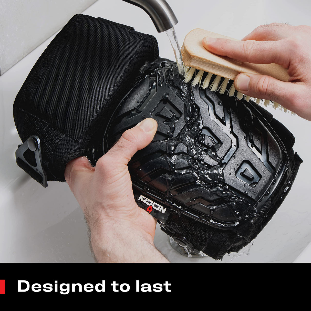 NoCry Professional Knee Pads for Work for Men with Adjustable Thigh & Shin Double Straps - Heavy Duty Shell, Soft Foam and Gel Cushion Gardening Knee NoCry