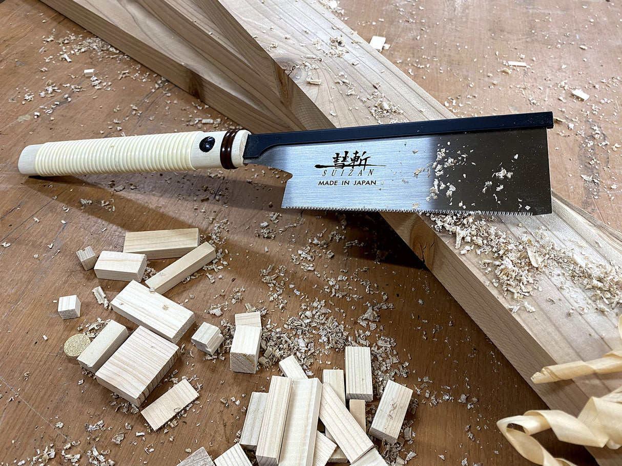 SUIZAN Japanese Pull Saw Hand Saw 6 Inch Dozuki Dovetail Saw Tenon Saw for Woodworking tools Gifts SUIZAN