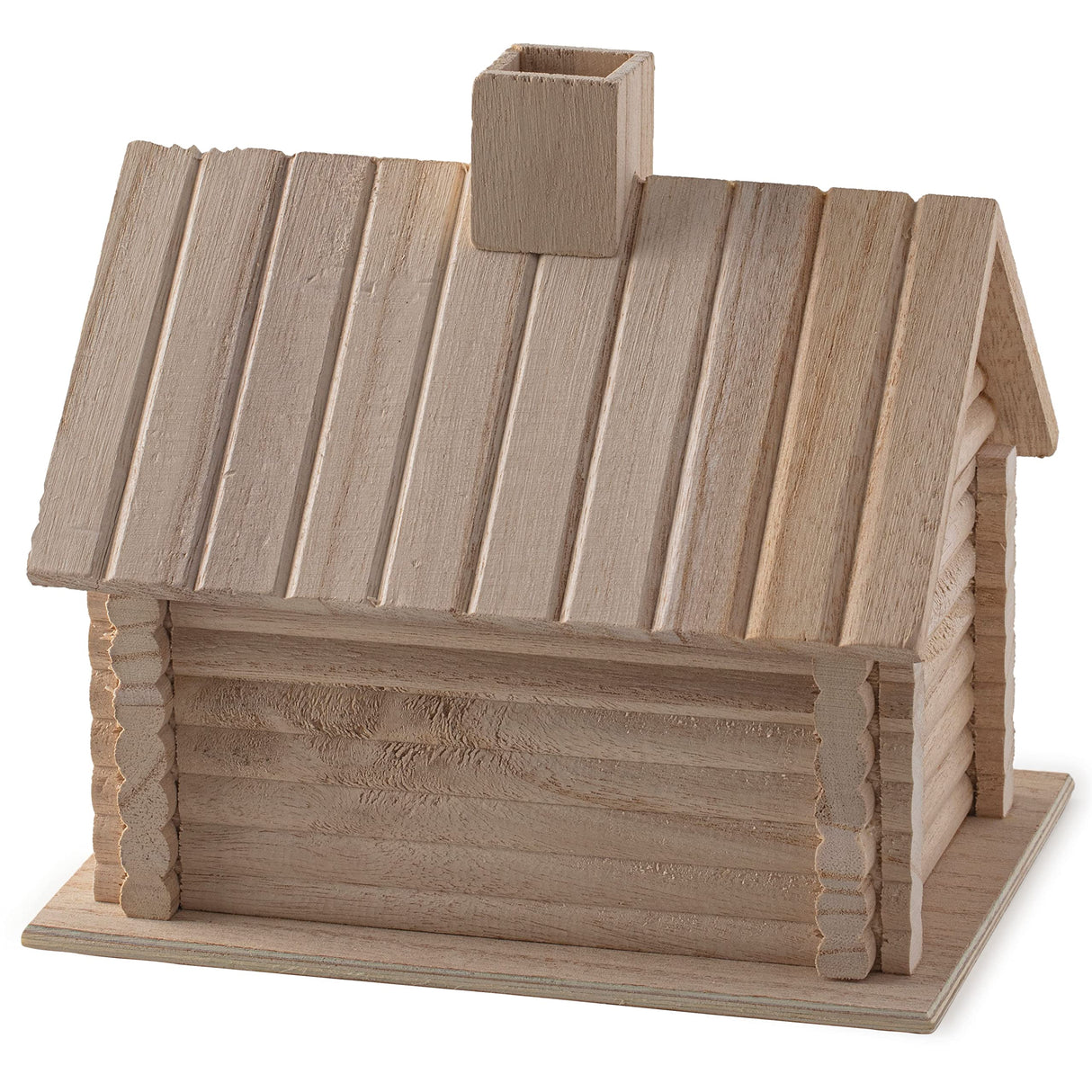 9”; Log Cabin Birdhouse by Make Market® Make Market