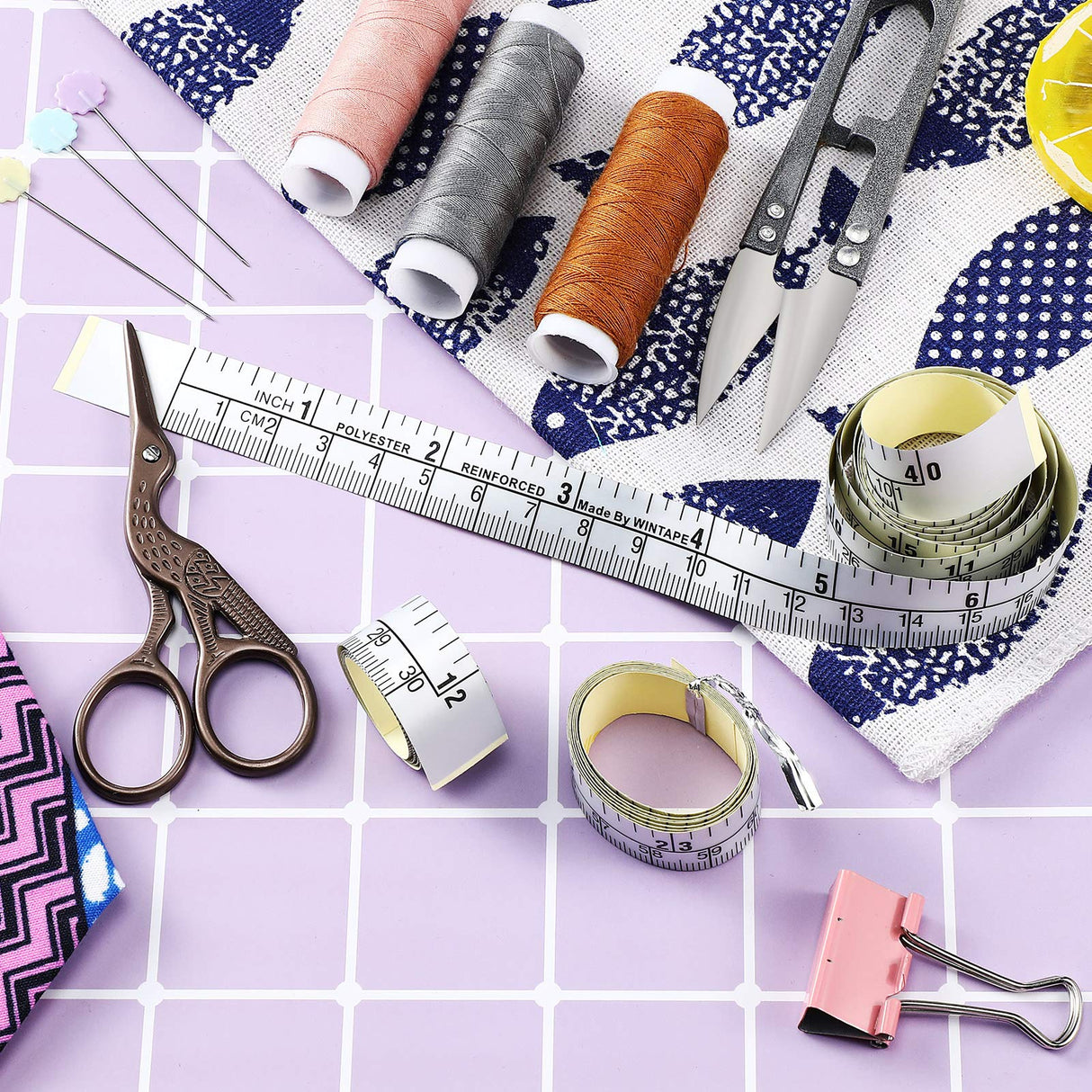 Self-Adhesive Measuring Tape Workbench Ruler Adhesive Backed Double Scale Stick Tape Measure for Work Woodworking, Saw, Drafting Table (24 Inch,5 Zonon