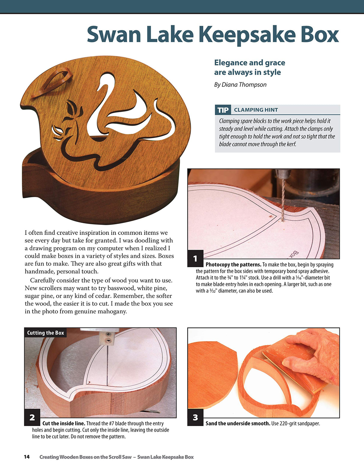 Creating Wooden Boxes on the Scroll Saw: Patterns and Instructions for Jewelry, Music, and Other Keepsake Boxes (Fox Chapel Publishing) 25 Fun Design Originals