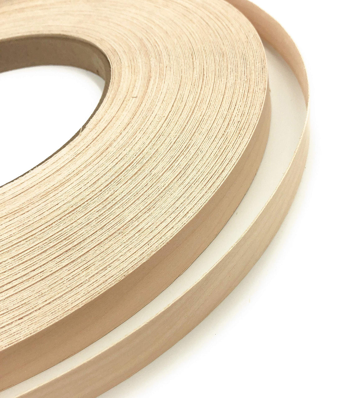 Edge Supply Birch 3/4" X 25' Roll, Wood Veneer Edge Banding Preglued, Iron on with Hot Melt Adhesive, Flexible Wood Tape Sanded to Perfection. Easy Edge Supply