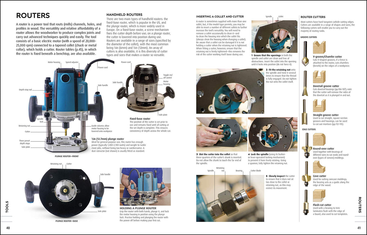 Woodworking: The Complete Step-by-Step Manual DK