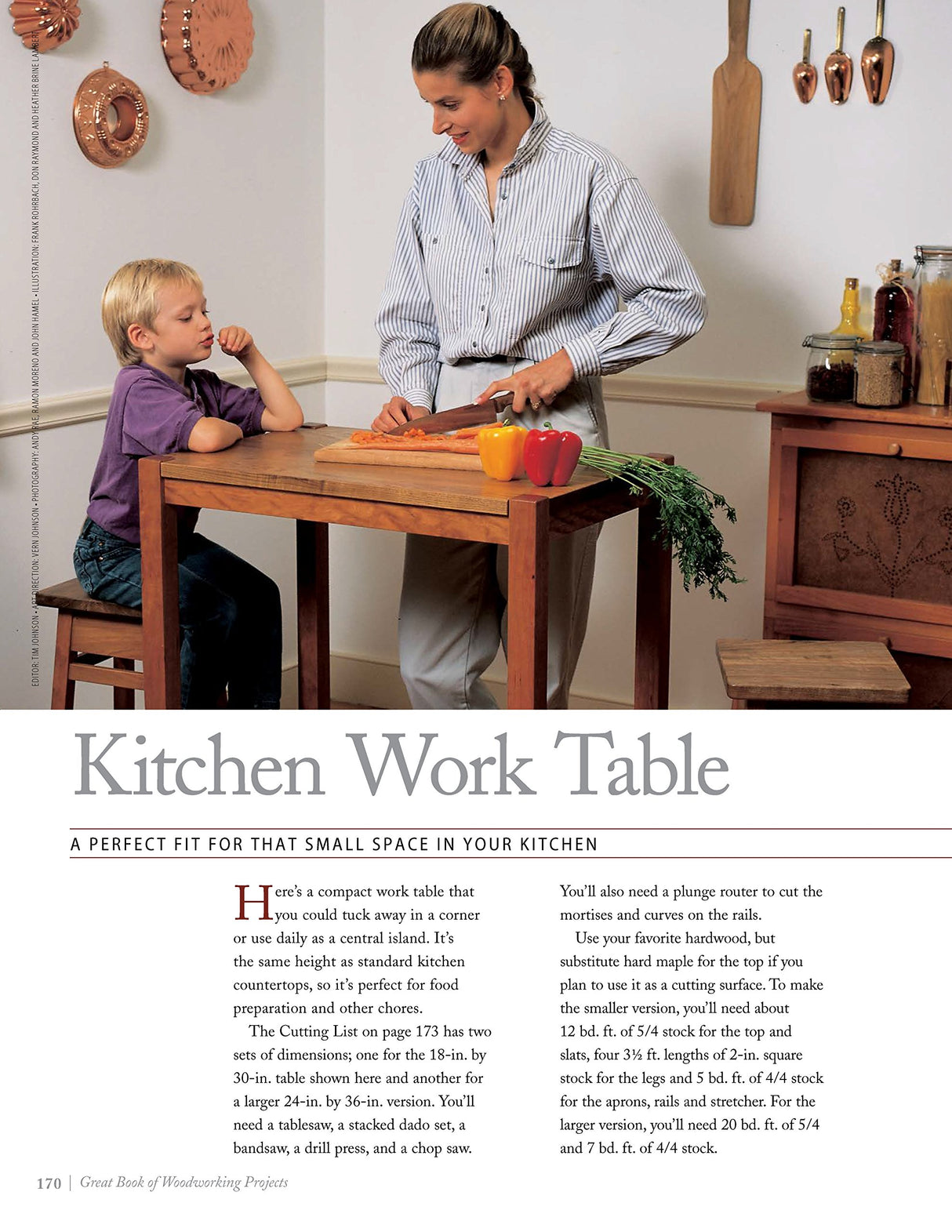 Great Book of Woodworking Projects: 50 Projects for Indoor Improvements and Outdoor Living from the Experts at American Woodworker (Fox Chapel Design Originals