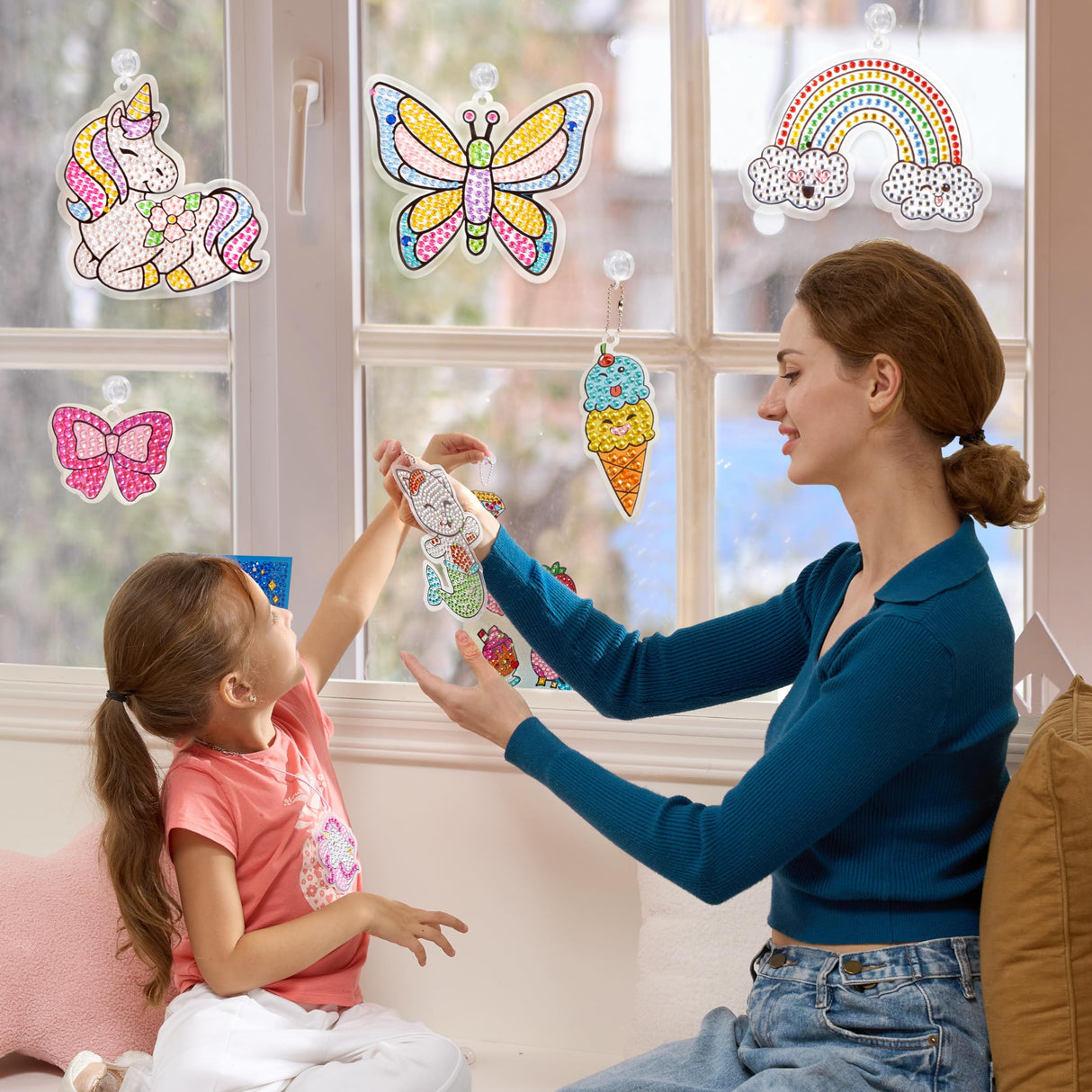 Gem Art, Kids Diamond Painting Kit with 5D Gem, Arts and Crafts for Girls Ages 6-12, Gem Craft Activities Kits, Premium Diamond Art Gift Ideas for Klever Kits