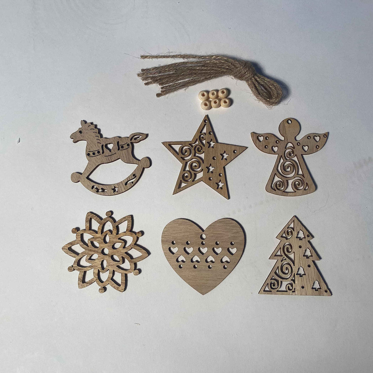 Wokire Wooden Cutout Blank Set wokire