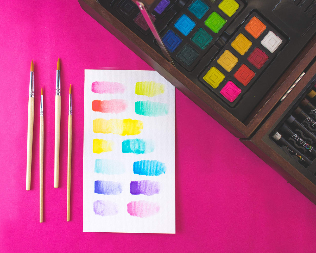 Art 101 Deluxe Art and Doodle Art Set, Assorted Colors, 168 Pieces (53168) Art 101 USA