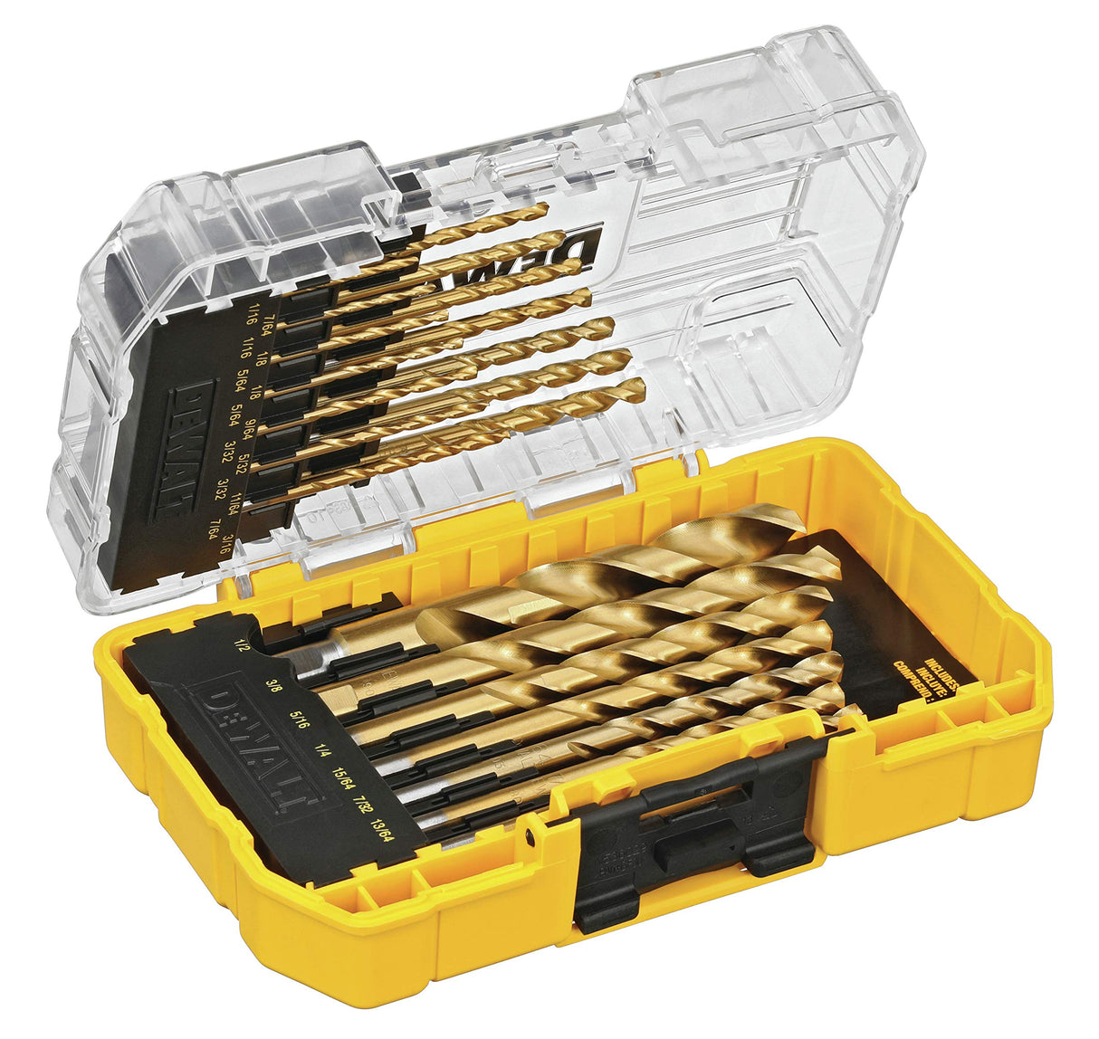 DEWALT Titanium Nitride Drill Bit Set, 21-Piece (DW1342) DEWALT