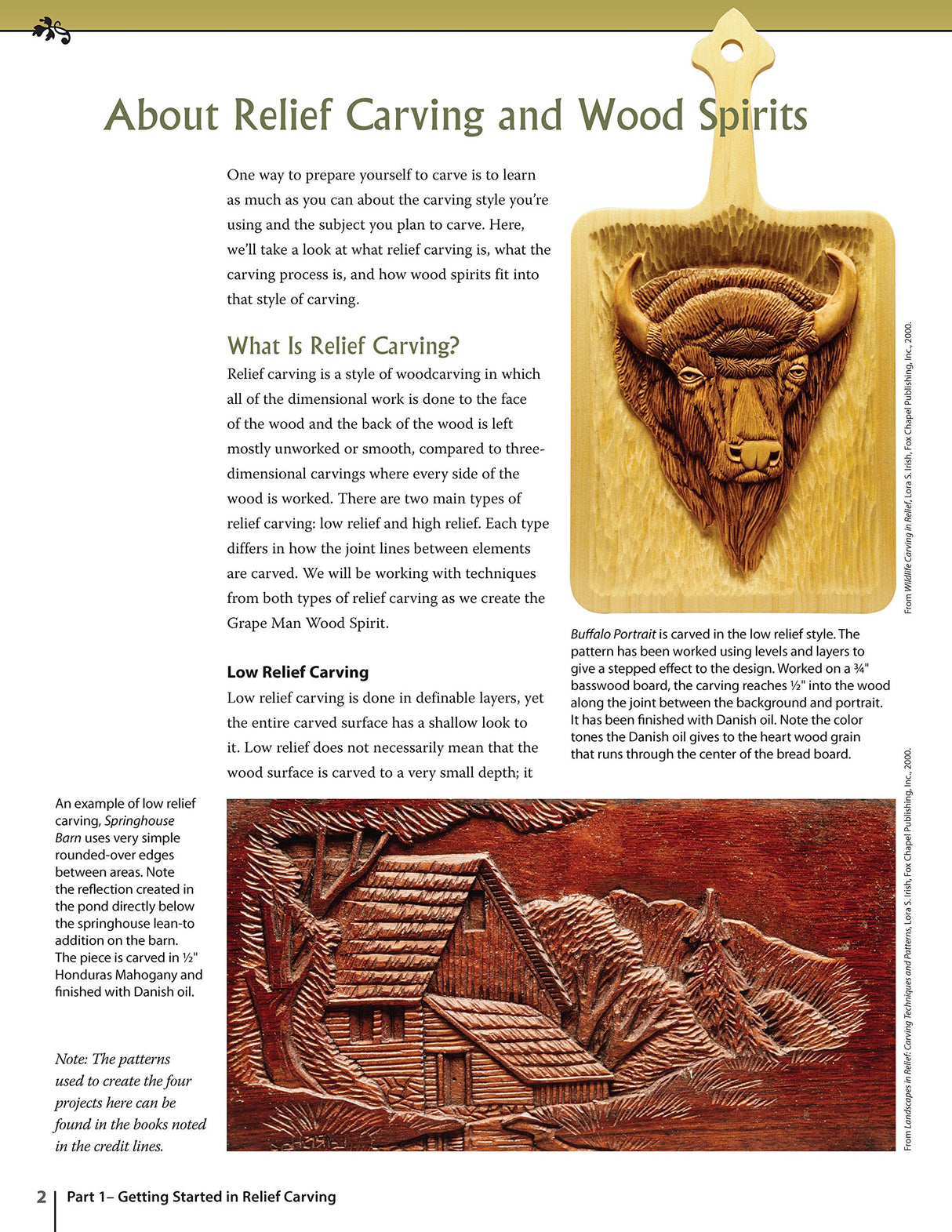 Relief Carving Wood Spirits, Revised Edition: A Step-By-Step Guide for Releasing Faces in Wood (Fox Chapel Publishing) Fully Detailed Wood Spirit Design Originals