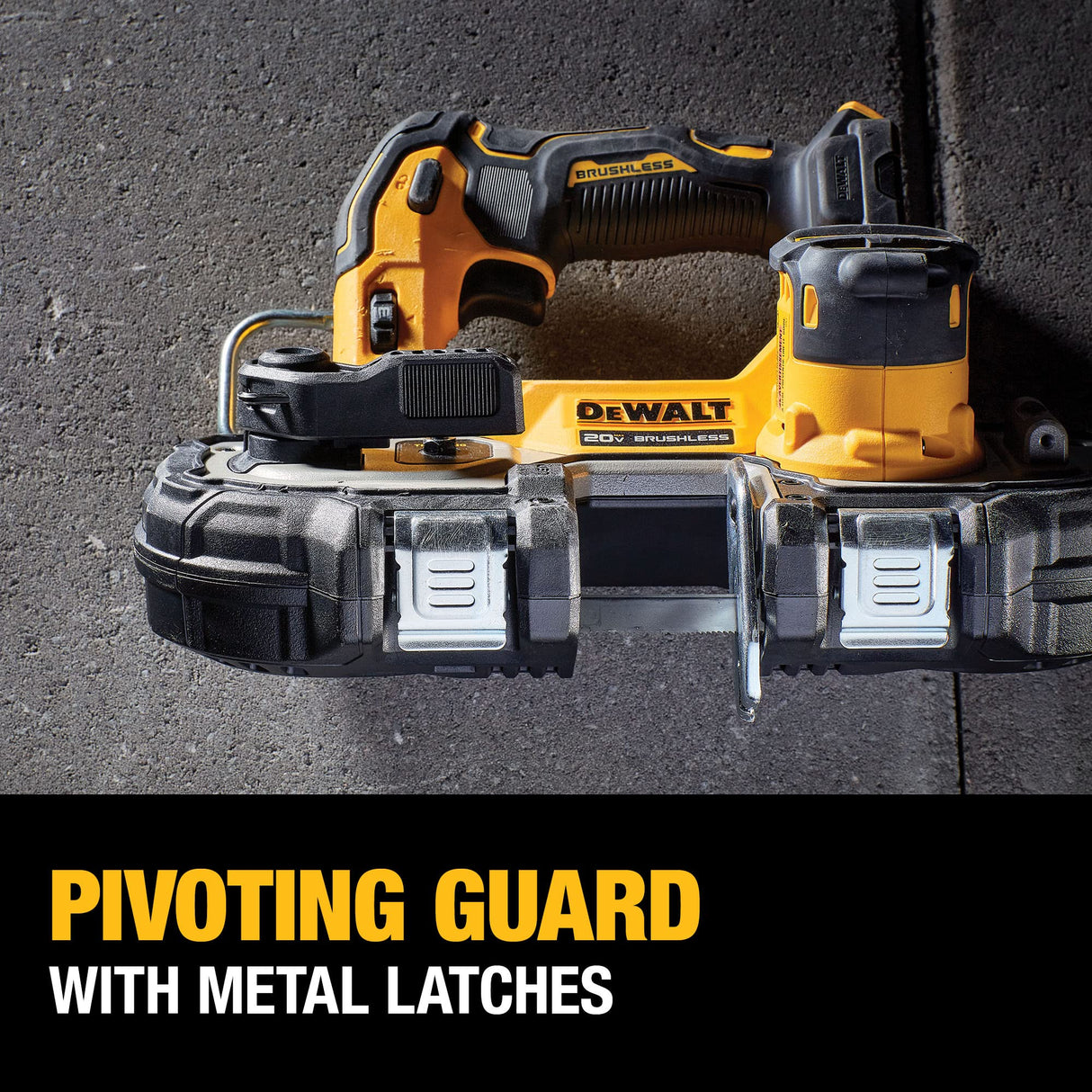 DEWALT ATOMIC 20V MAX* Brushless Cordless 1-3/4 in. Compact Bandsaw Kit (DCS377Q1) DEWALT