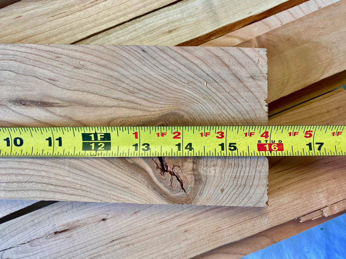 16 Inch Long Cherry Wood Boards. Rustic Wood for Crafts Woodchucks Wood