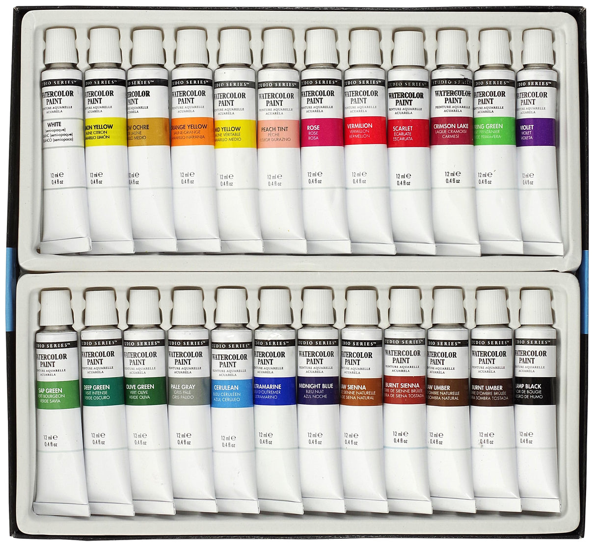 Studio Series Artist's Watercolor Paint Set (24 colors) PETER PAUPER PRESS