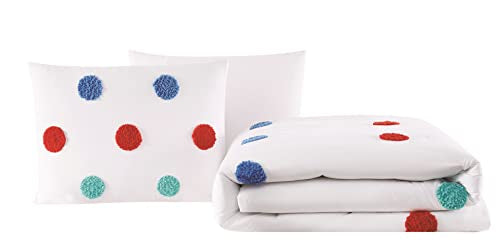 Crayola Fuzzy Dot 3 Piece Full/Queen Comforter Set Crayola