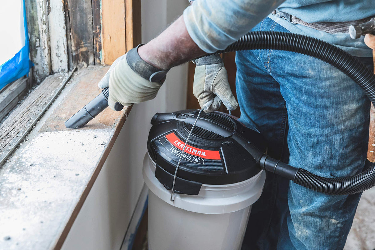 CRAFTSMAN CMXEVBE17678 Wet/Dry Vac Powerhead, 1.75 Peak HP Bucket Vacuum Craftsman