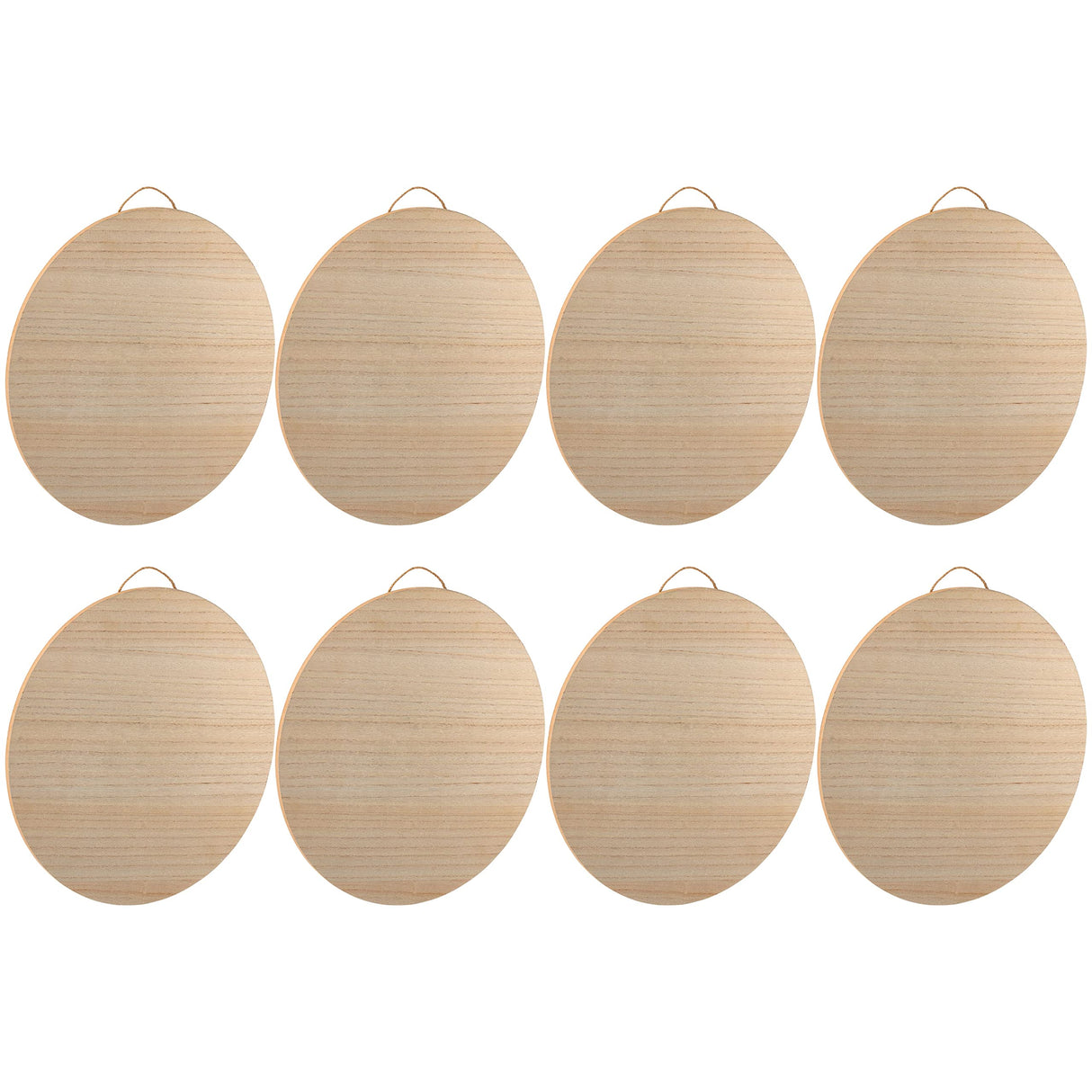 8 Pack: 15”; Unfinished Round Plaque by Make Market® Make Market