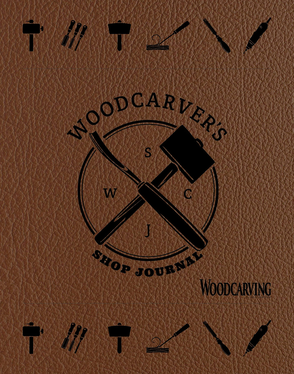 Woodcarver's Shop Journal (Quiet Fox Designs) Log & Organize Your Woodcarving Projects, Sketches, Patterns, Tools, & Material Lists; Includes Handy Design Originals