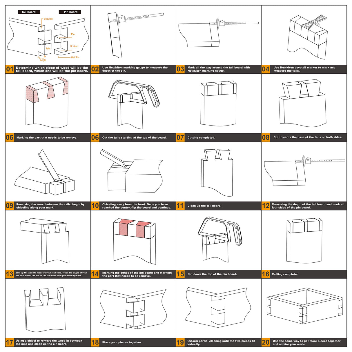 Newkiton Dovetail Marker Newkiton