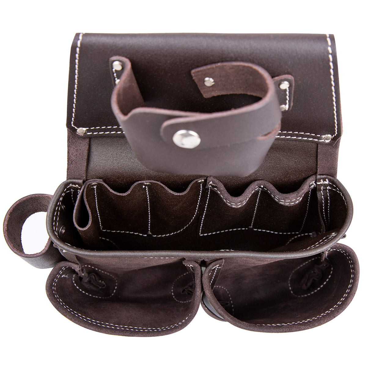 LAUTUS Oiled Tanned Rig Tool Belt/Pouch/Bag, Carpenter, Construction, Framers, Handyman, Electrician LAUTUS