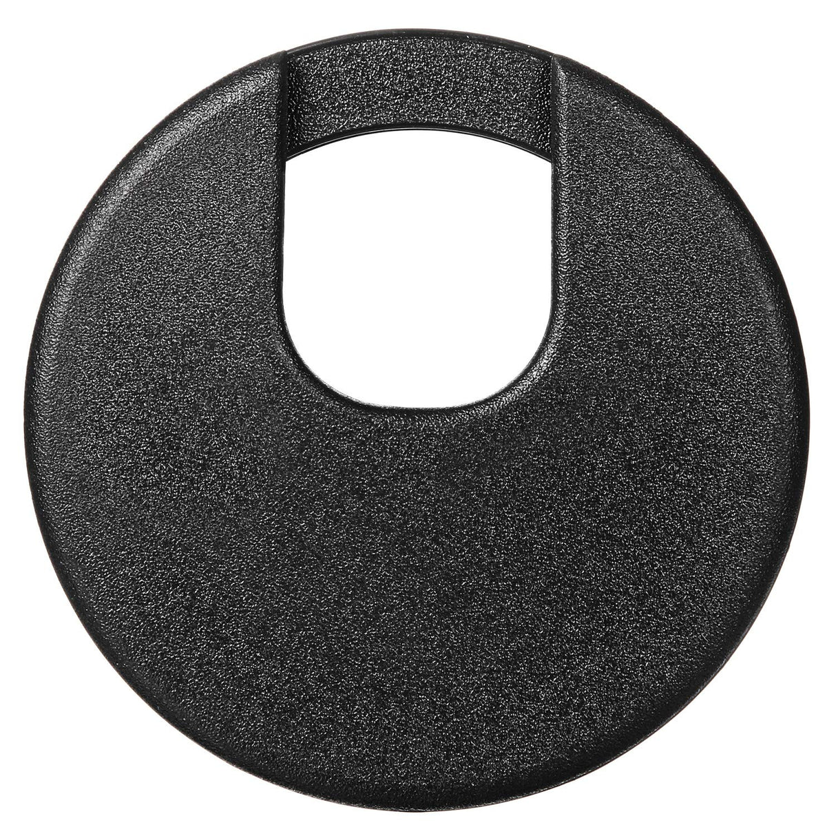 SATINIOR 10 Packs Black Desk Cable Wire Grommet Cord, PC Computer Desk Plastic Grommet Cord, Tidy Cable Hole Cover Organizers (Black, 50 mm/ 2 Inch SATINIOR