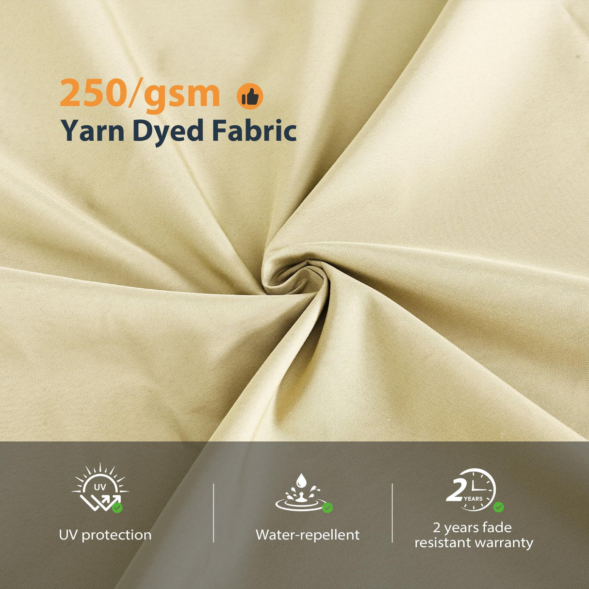 HAPPATIO 10' X 13' Outdoor Pergola with Sling Retractable Pergola Canopy, Wood-Like Aluminum Patio Pergola Shade for Patio, Backyard, Garden,Poolside HAPPATIO