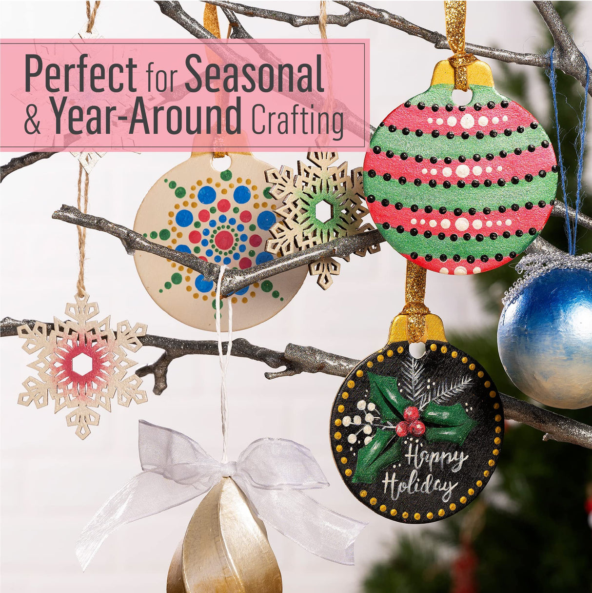 FolkArt K658 Paint Acrylic Metallic, 2 Fl Oz (Pack of 1), Antique Gold FolkArt