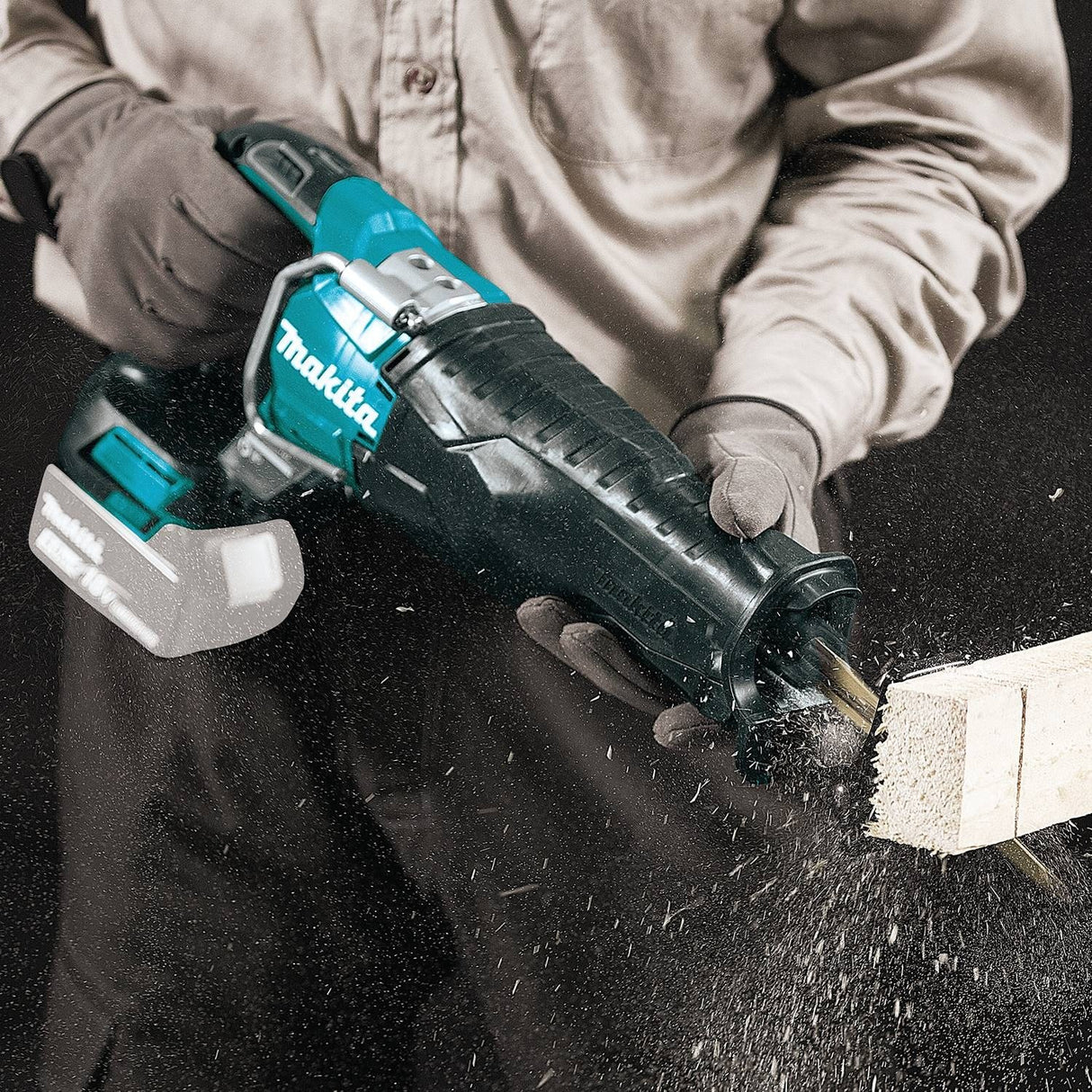 Makita XRJ05Z 18V LXT Lithium-Ion Brushless Cordless Recipro Saw, Tool Only Makita