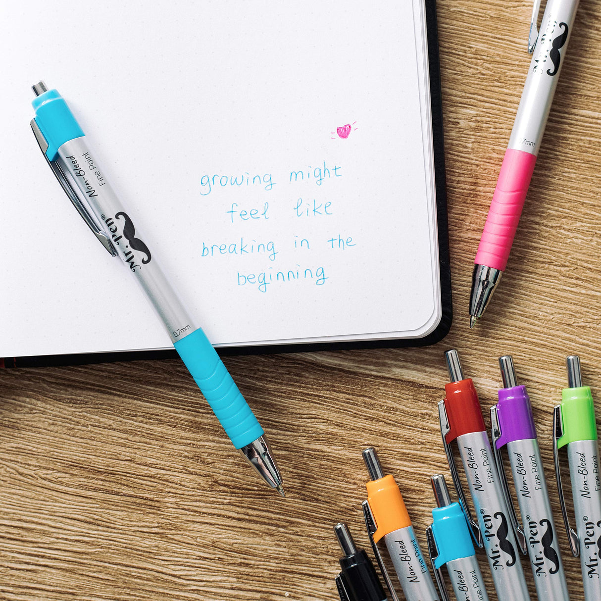 Mr. Pen- Pens, Bible Pens, 16 Pack, Colored Pens, Pens for Journaling, Bible Pens No Bleed Through, Pens Fine Point, Colorful Pens, Journal Pens, Mr. Pen