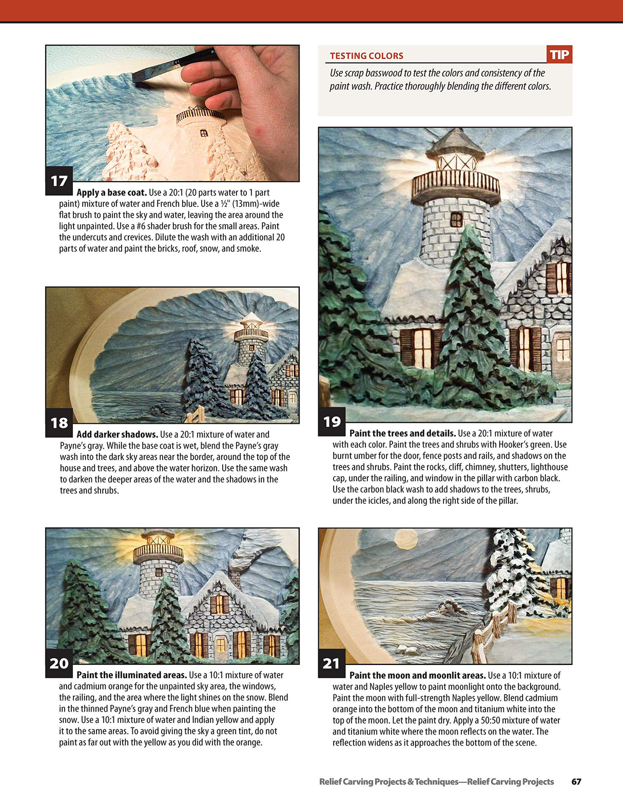 Relief Carving Projects & Techniques: Expert Advice and 37 All-Time Favorite Projects and Patterns (Fox Chapel Publishing) 3D Relief Carving Design Originals
