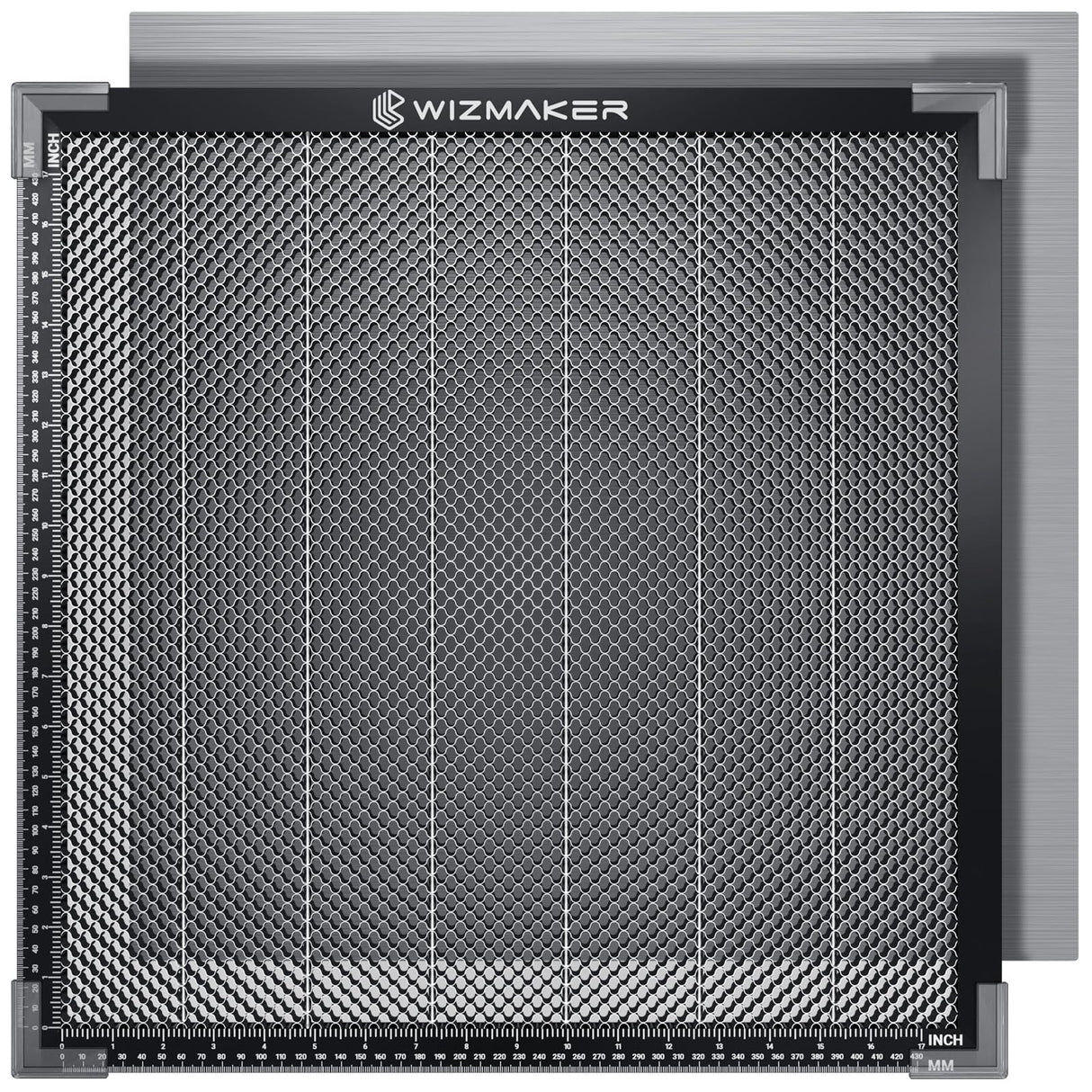 WIZMAKER 20W Laser Engraver with Air Assist, Spliceable Honeycomb Working Table WIZMAKER