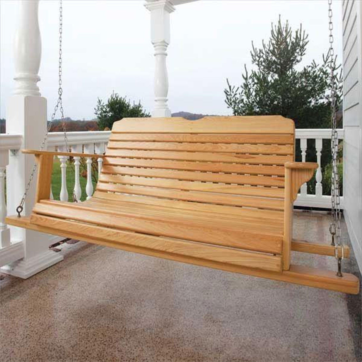 Woodcraft Project Paper Plan to Build Outdoor Loving Porch Swing WOODCRAFT