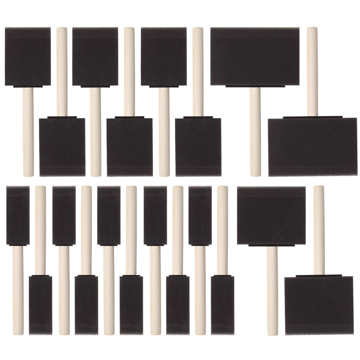 Bates- Foam Paint Brushes, Sponge Brushes, Sponge Paint Brush, Foam Brushes, Foam Brushes for Painting, Foam Brushes for Staining, Paint Sponges, Bates Choice