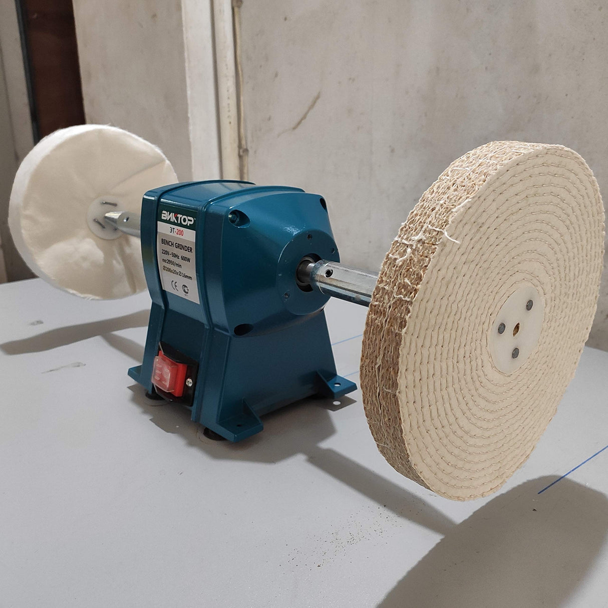 PURUI 5/8 Inch Bench Grinder Spindle Adapter for 8 Inch Bench Grinder, Used to Convert Your Bench Grinder Into A Bench Polisher, 5/8 Inch Arbor Hole, PR PURUI