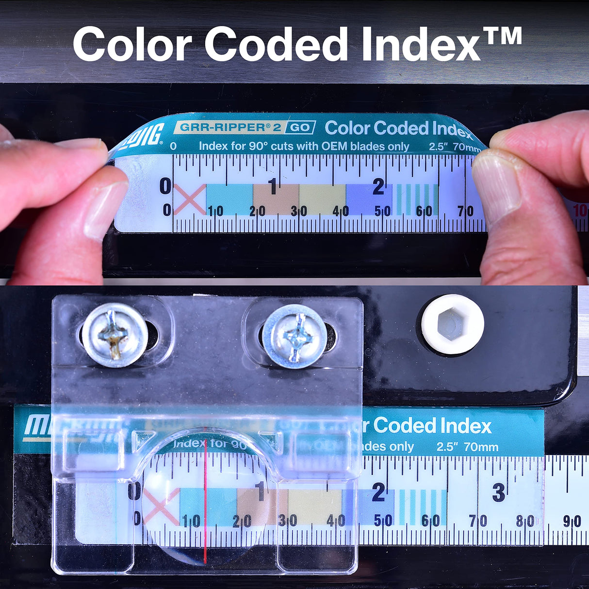 MICROJIG GRR-RIPPER GR2-GO Grr-Ripper2 Go Pushblock MICRO JIG