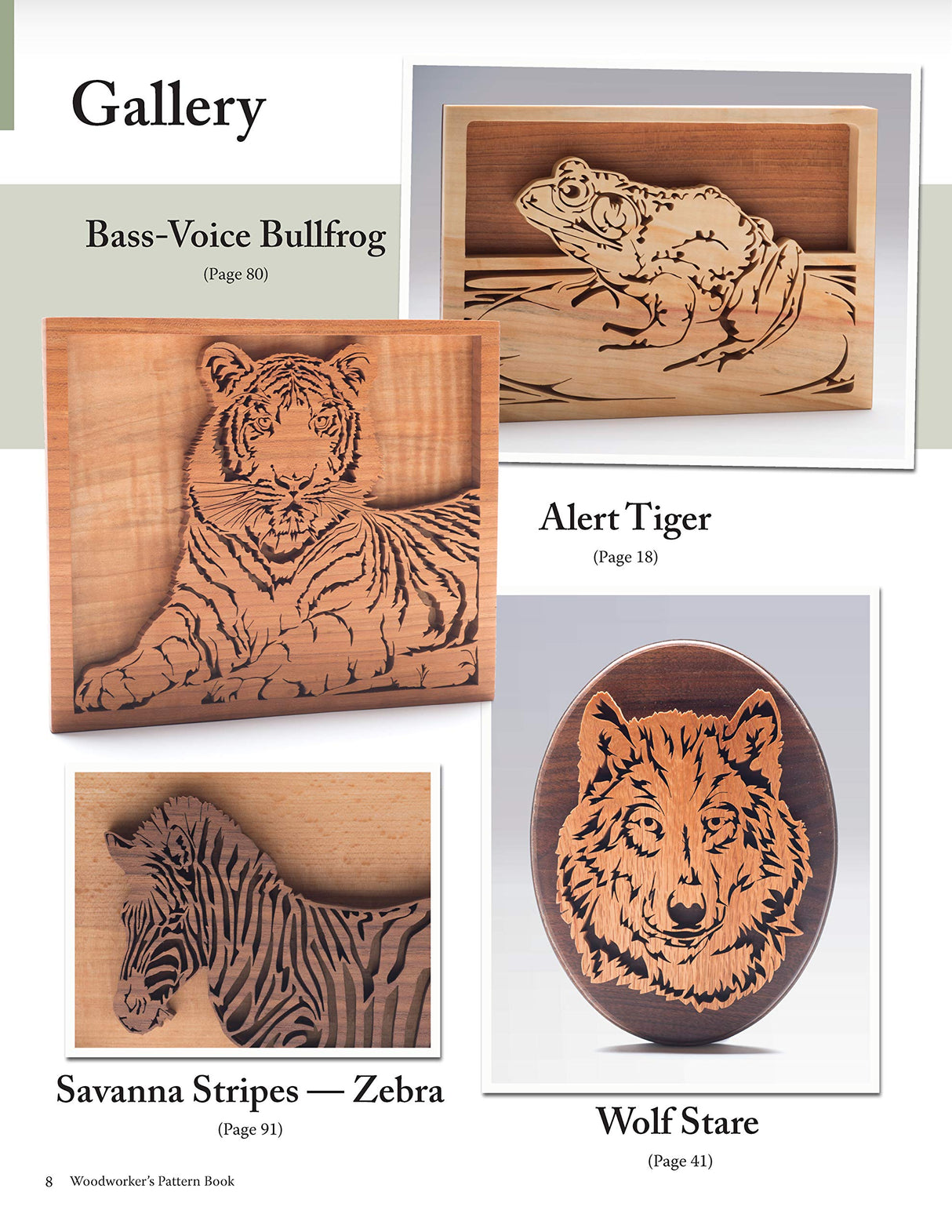 Woodworker's Pattern Book: 78 Realistic Fretwork Animals (Fox Chapel Publishing) Detailed, Ready-to-Use Wildlife Patterns for Your Scroll Saw, Expert Design Originals