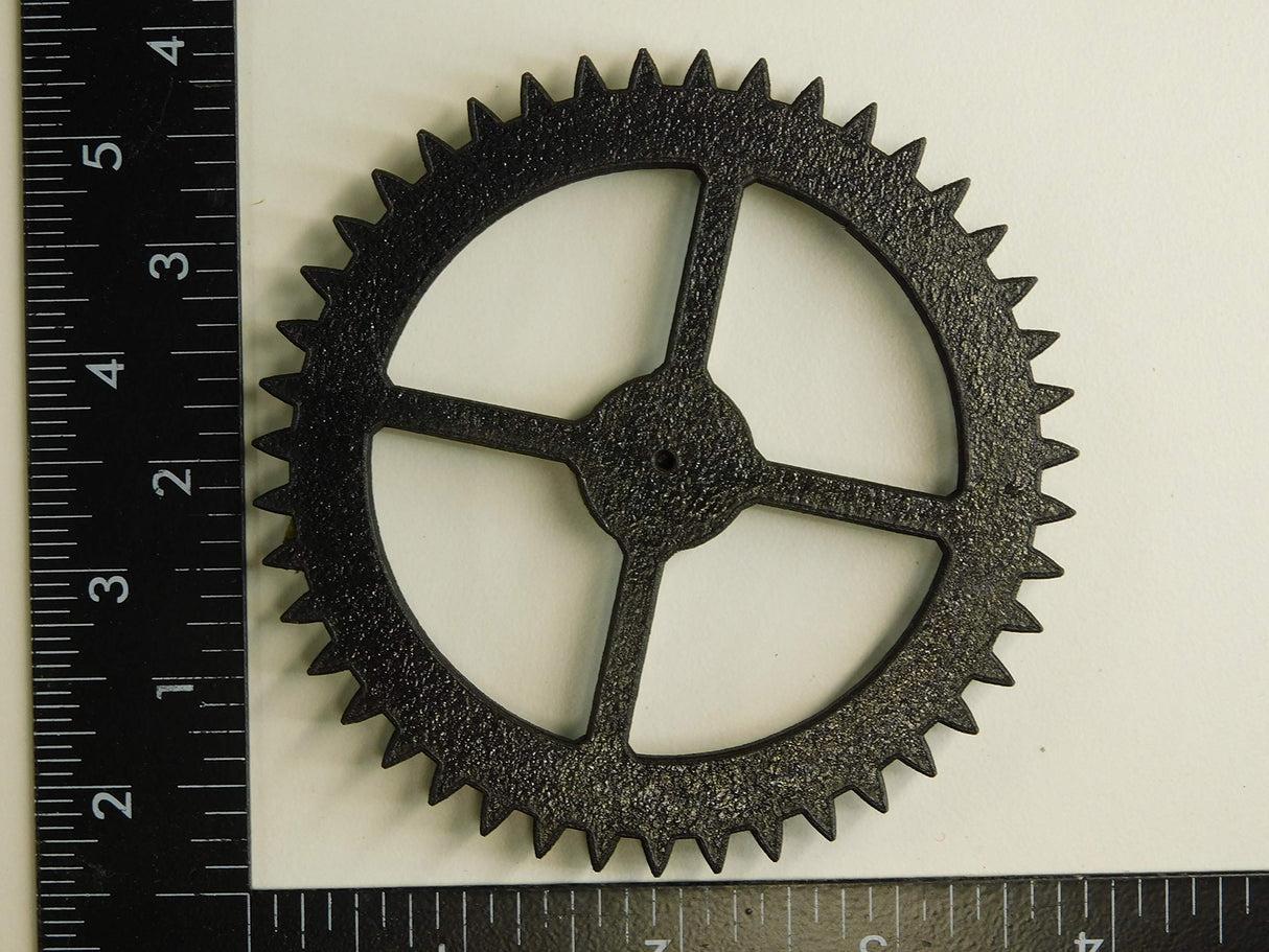 Steampunk Gears Wall Decor - Eight Gears, Two Push Rods - 10 Pieces - Free Shipping - Wood Gears Generic