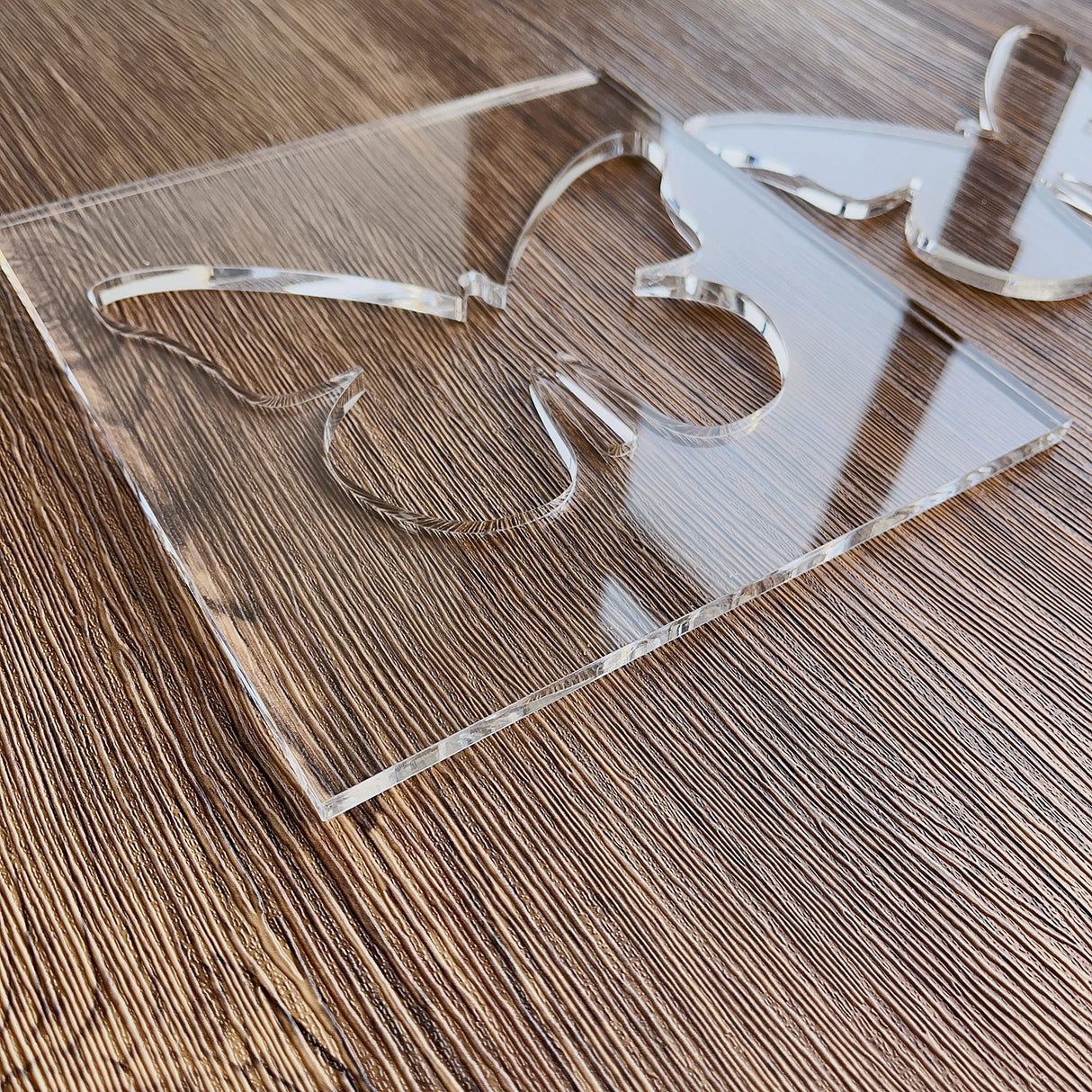 Butterfly Router Template, Clear Acrylic Template, Woodworking Router Template Phocaea