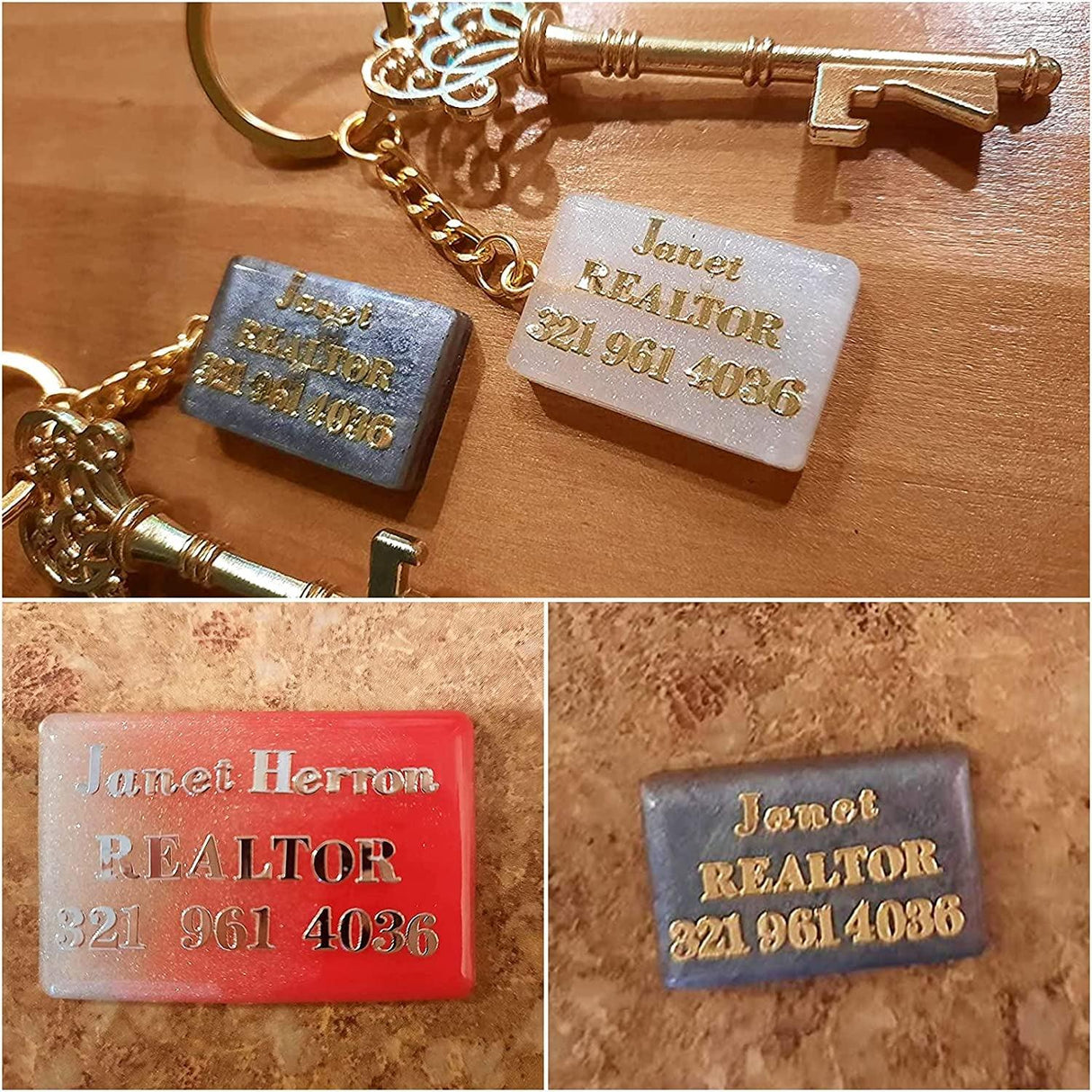 Letter Resin Stickers, Small Letter Stickers for Resin Scrapbook Supplies, Alloy Alphabet Number Stickers, Self Adhesive, Glitter Gold and Silver, WoodArtSupply