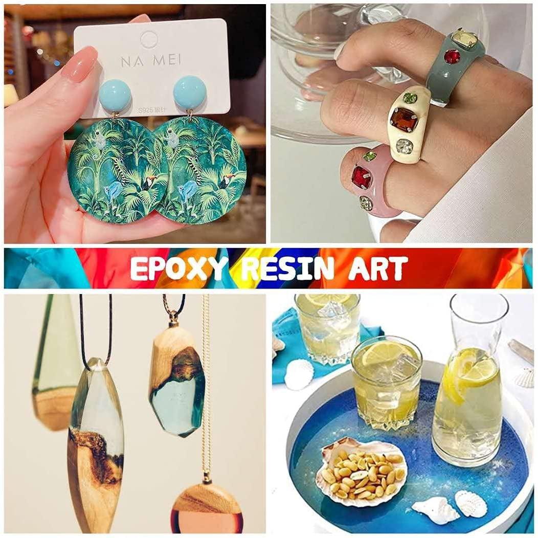 Mica Powder - 60G Mica Powder for Epoxy Resin - Pearl Pigment Powder Dye for Resin/Eye Shadow/Soap Making/Nails/Bath Bombs Etc. (White) WoodArtSupply