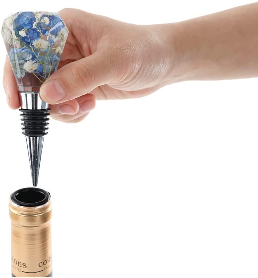 Geometric Spherical Bottle Stopper Resin Molds,5Pcs Wine Bottle Stopper Crystal Gem Shape Epoxy Silicone Mold for DIY Casting Crafts Making WoodArtSupply