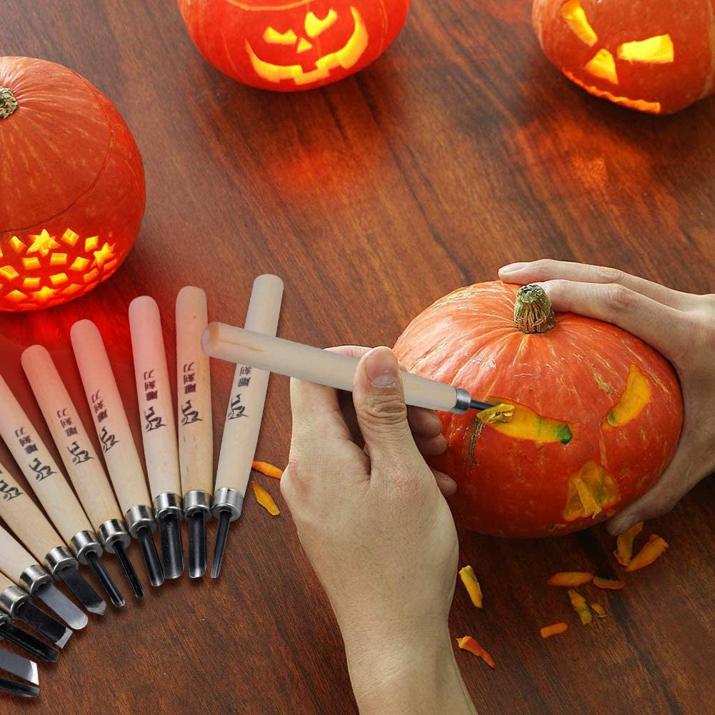 24PCS Wood Knife Kit Set Wood Carving Kit,Professional Chisel Set, Including Small, Middle, Large Size (24PCS) WoodArtSupply