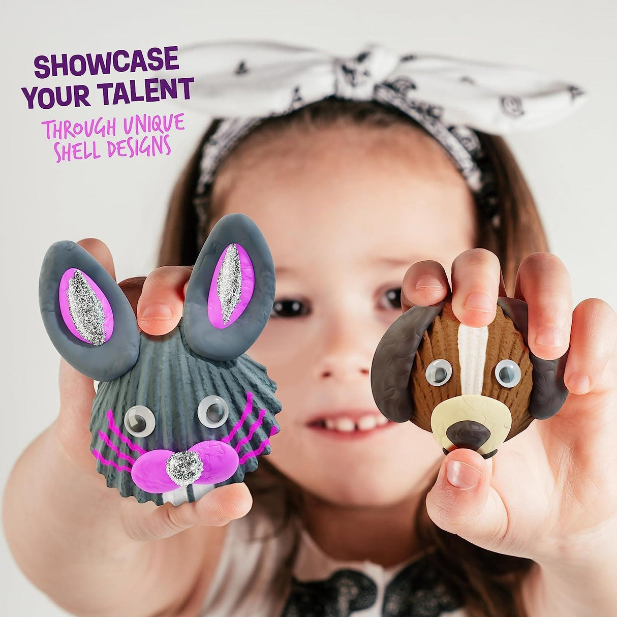 Kids Sea Shell Painting Kit - Arts & Crafts Gifts for Boys and Girls Ages 4-12 - Craft Activities Kits WoodArtSupply