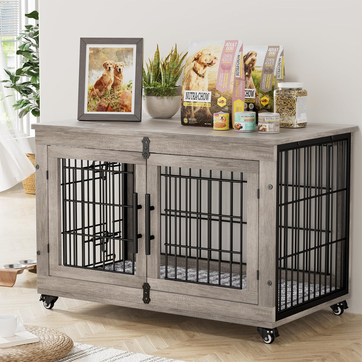 Best Dog Crate Furniture for Comfortable Home Decor - WoodArtSupply