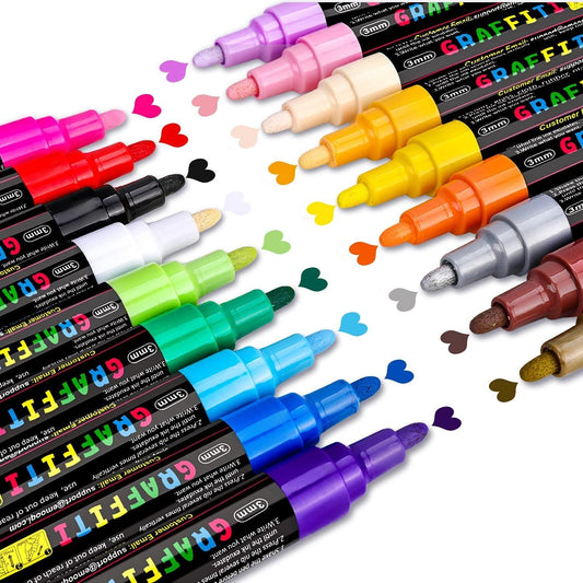 5 Simple Tips for Choosing the Best Acrylic Paint Pens for Wood Crafts - WoodArtSupply