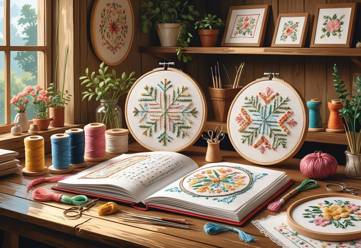 Beginner’s Guide to Embroidery & Cross-Stitching: What You Need & How to Start - WoodArtSupply